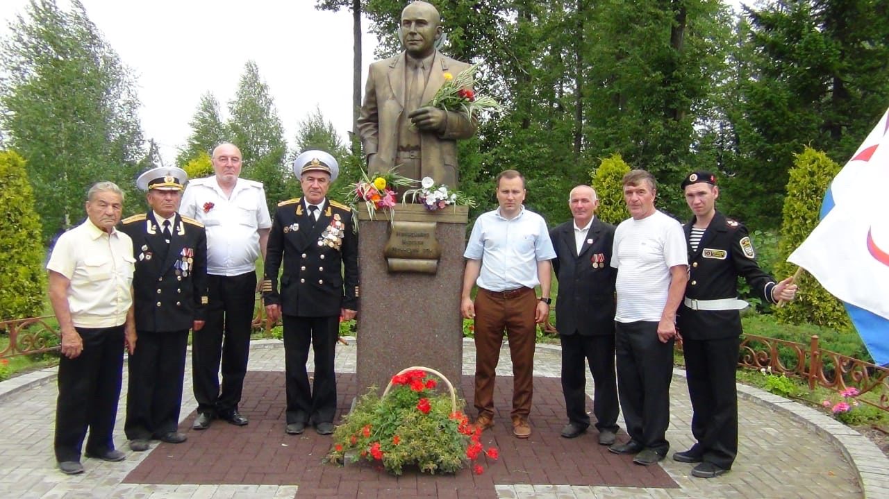 Перед днем ВМФ поездка в с.Сабы.